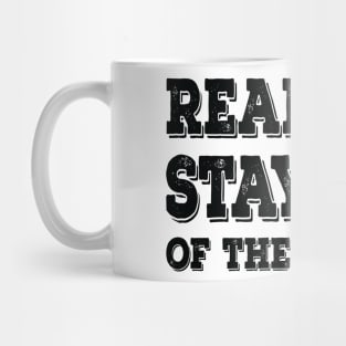 Funny Real Men Stay Out of the Kitchen Pickleball Mug